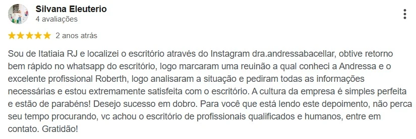 Depoimento cliente 3